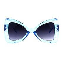 Mariposa Cinta Lazo Perla Gafas de Sol Marco Mujer Grande Sombras - £9.52 GBP