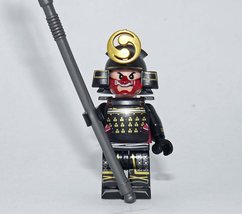Samurai Black Movie Army Soldier Custom Minifigure - $6.00
