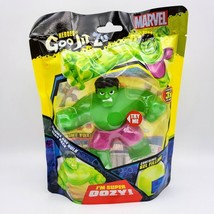Heroes of Goo Jit Zu Marvel HULK Hero Pack Super Squishy Stretches 3X Size 2020 - £14.05 GBP