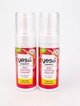 Yes To Grapefruit Dull Uneven Skin Daily Foaming Cleanser 5oz Lot of 2 - £13.19 GBP
