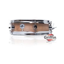 Piccolo Snare Drum 13&quot; x 3.5&quot; by GRIFFIN - 100% Poplar Shell with Oak Wo... - £35.34 GBP