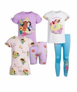 5-Pc. Set ~ Disney PRINCESS™ ~ 3-Tops ~ Leggings ~ Shorts ~ Multicolor ~... - $41.51 CAD