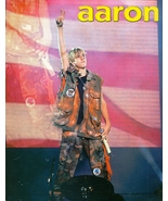 Aaron Carter - singer - 11" x 8" Teen Magazine Pinup Mini Poster Clippin... - $5.94