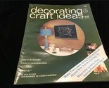 Decorating &amp; Craft Ideas Magazine April/May 1971 Leahter Work, China Pai... - $10.00
