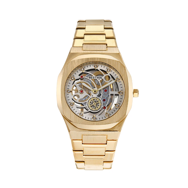 Luxury Watch Men quartz Movement men&#39;s watch Unique hollowing Watch for ... - $29.71