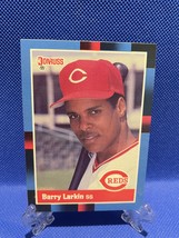 Barry Larkin 1988 Donruss Baseball Card 492 - £7.98 GBP