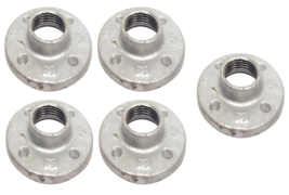Floor Pipe Flange 3/8&quot; FIP Galvanized Malleable Iron - STZ 311F-38 (5-PACK) - $461.15 MXN