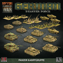 Geab18 German Panzer Kampgruppe Army Deal Battlefront Miniatures - £131.79 GBP
