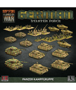 Geab18 German Panzer Kampgruppe Army Deal Battlefront Miniatures - £132.09 GBP