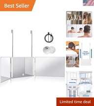360° Adjustable 3-Way Mirror with LED Lights - Ideal for Makeup &amp; Hair S... - $45.00