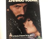 Zhivago Vodka vintage Print Ad Advertisement pa9 - $5.93
