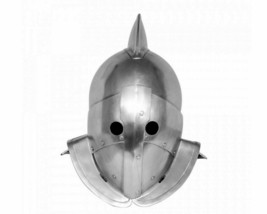 Medieval Gladiator Helmet Hoplomachus ARP Roman Armor Gladiator Secutor helmet - £120.15 GBP