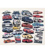 21pc Toyota MK4 Supra Vinyl Stickers for JDM drift legend fan - $7.70