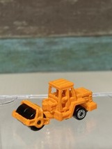 Micro Machines Construction Roller Car Vehicle Vtg Orange - $9.99
