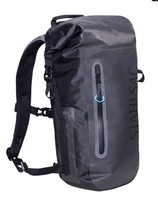 Stahlsac STORM Waterproof Backpack Black Roll Top Construction Dry Bag 26L - £43.01 GBP