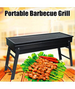 Portable Bbq Barbecue Grill Folding Mini Stove For Outdoor Cooking Camping - £38.45 GBP