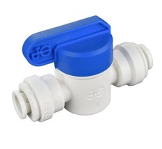 IPW Industries Inc. | John Guest - Inline Straight Ball Valve - 3/8&quot; Quick Conne - $7.81