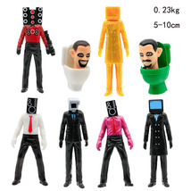 8PCS Toilet Man VS Camera Man Series Mini Figure toy gift suitable for Lego - $18.99