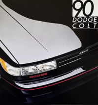 1990 Dodge COLT sales brochure catalog US 90 GL GT Mitsubishi - £4.72 GBP
