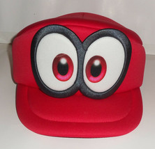 NEW! COLLECTIBLE SUPER MARIO ODYSSEY 2017 RED FOAM HAT  ONE SIZE FITS MOST - £18.30 GBP