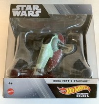 NEW Mattel HHR17 Hot Wheels Star Wars Starship Select BOBA FETT STARSHIP... - £19.43 GBP