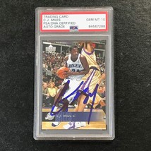 2006-07 Upper Deck #192 C.J. Miles Signed Card PSA AUTO 10 Slabbed Jazz - £47.18 GBP