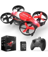 Holy Stone 2 In 1 Small Drone, Red Indoor Mini Drones for Kids RC Quadco... - £27.25 GBP