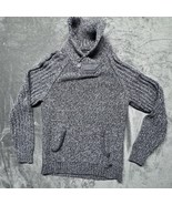 J.B. Holt Men&#39;s XL Gray &amp;Black Sweater Cable Knit - $59.99