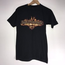 Harley Davidson Motorcycles T Shirt Louisville Kentucky SM Black Flames ... - £11.93 GBP