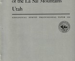 Quaternary Stratigraphy of the La Sal Mountains by Gerald M. Richmond - £19.68 GBP