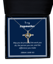 To my StepMother, May you be proud - Cross Dancing Necklace. Model 64039  - £31.41 GBP