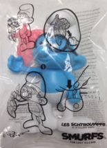 Selfie Snappin&#39; Brainy Smurfs: The Lost Village Burger King Toy 2017 New - £9.05 GBP