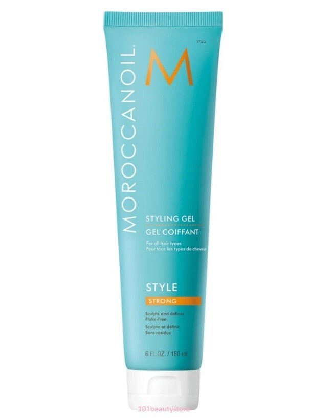 Moroccanoil Styling Gel Strong Sculpts and Defines Flake-free 6 oz 1Day ... - $26.24