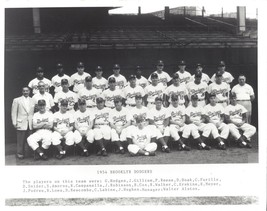 1954 Brooklyn Dodgers 8X10 Team Photo Baseball Mlb Picture - £3.69 GBP