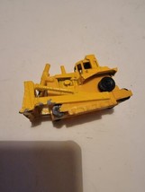 1979 Hot Wheels Caterpillar CAT Bulldozer MATTEL Dozer Yellow diecast Car VTG - £19.16 GBP