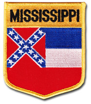 Mississippi Shield Patch (1894-2020) - €3,60 EUR