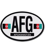 Afghanistan Oval Decal - £2.15 GBP