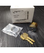 Falcon 985-5 626 G Mortise Cylinder Housing w/ keys 5 - Pin SATIN CHROME... - $18.45 CAD