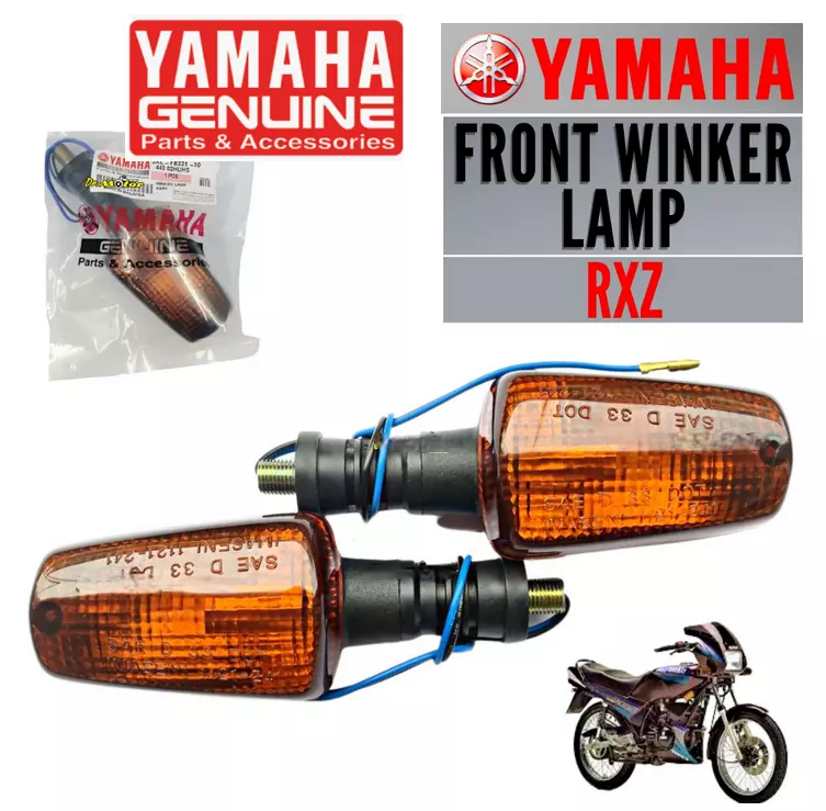 1 Pair Yamaha Rxz Bosh Mili Front Signal Winker Lamp Dhl Express - £56.60 GBP