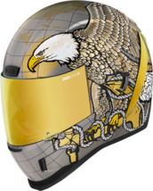 Icon Adult Street Airform Semper FI Helmet Gold XS - £179.85 GBP