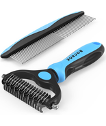 Pet Grooming Combo - Blue Deshedding Brush with Metal Comb for Detanglin... - €10,94 EUR Pet Grooming Combo - Blue Deshedding Brush with Metal Comb for Detanglin... - €10,94 EUR