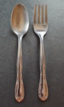 Chapel Hill Stainless By International Silver Tea Spoon And Salad Fork Flatware - £11.60 GBP