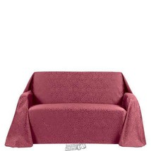 Style Master Rosanna Furniture Throw Slipcover Extra Long Sofa Burgundy - $36.09