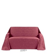 Style Master Rosanna Furniture Throw Slipcover Extra Long Sofa Burgundy - €31,12 EUR