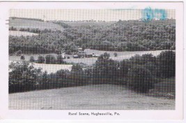 Pennsylvania Postcard Hughesville Rural Scene RPPC 1959 - £1.69 GBP