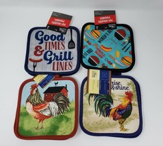 Home Collection Set of 2 Potholders - New - £6.91 GBP