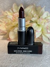 MAC Satin Lipstick - 812 MEDIA - Full Size New In Box Discontinued Free ... - £29.01 GBP