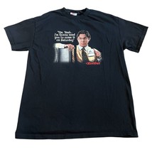 VTG Office Space Movie Men’s T Shirt Sz M Black Bill Lumbergh Mike Judge... - $552.67 MXN