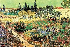 Flowering Garden by Vincent van Gogh - Art Print - £17.37 GBP+