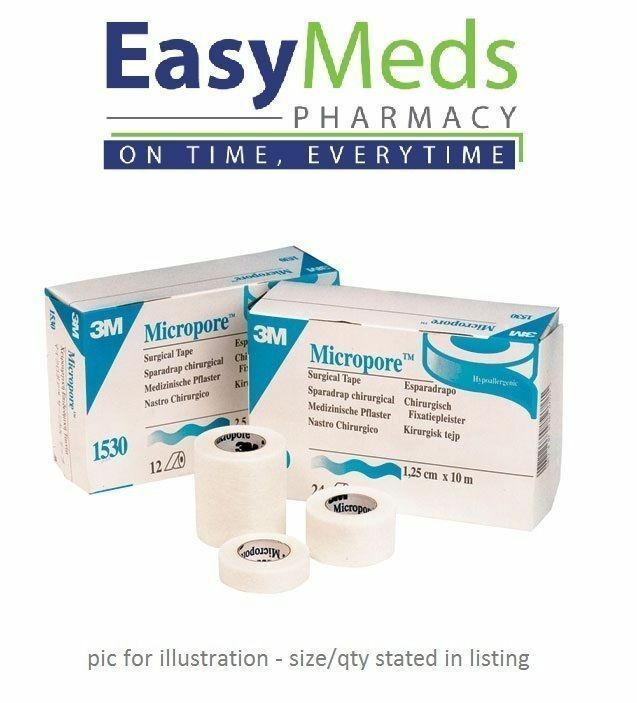 3M Micropore Hypoallergenic Surgical Tape 2.5cm x 9.1m - Dressings, Firs... - $1.33+